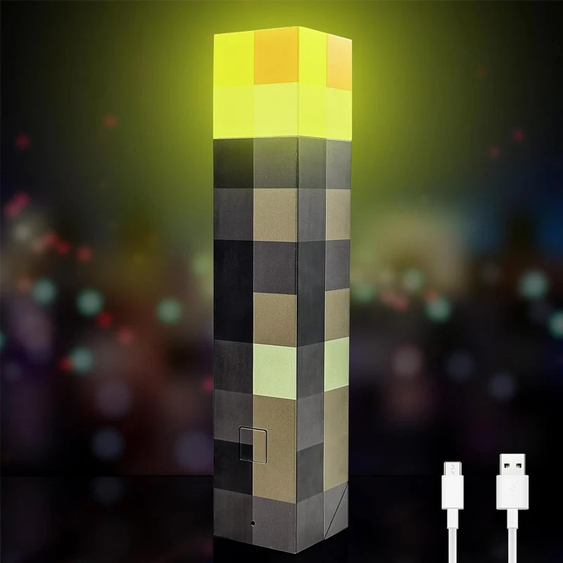 MC Game Torch Light USB Rechargeable LED