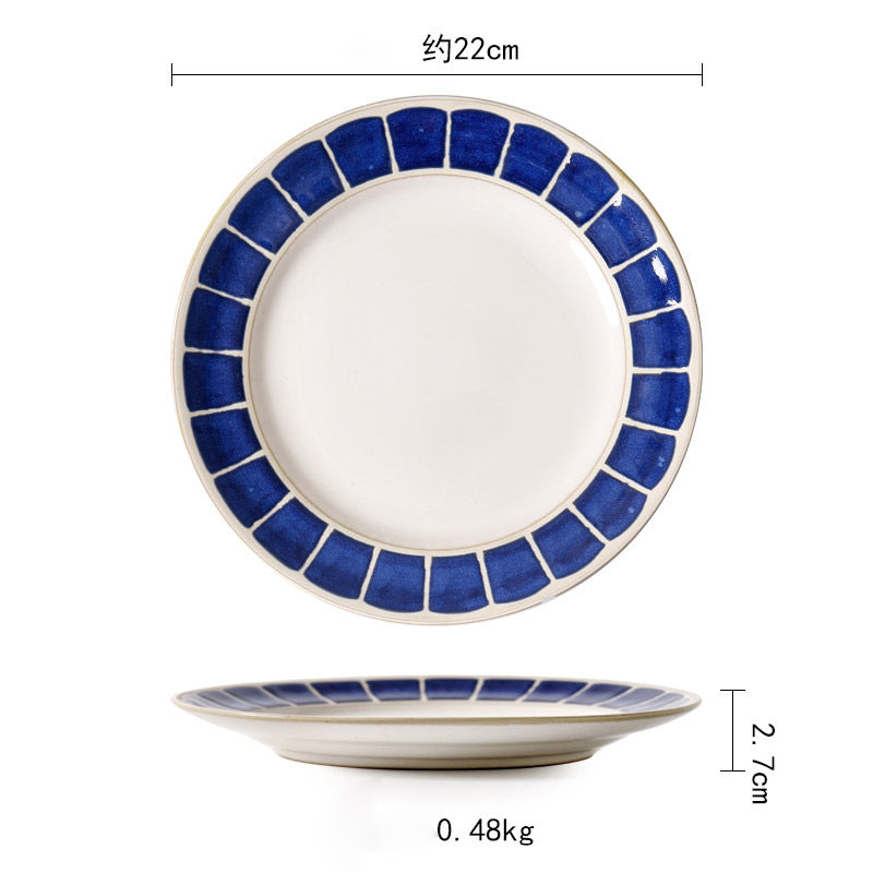 Japanese Ceramic Dinnerware Dish Plate