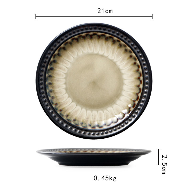 Japanese Ceramic Dinnerware Dish Plate