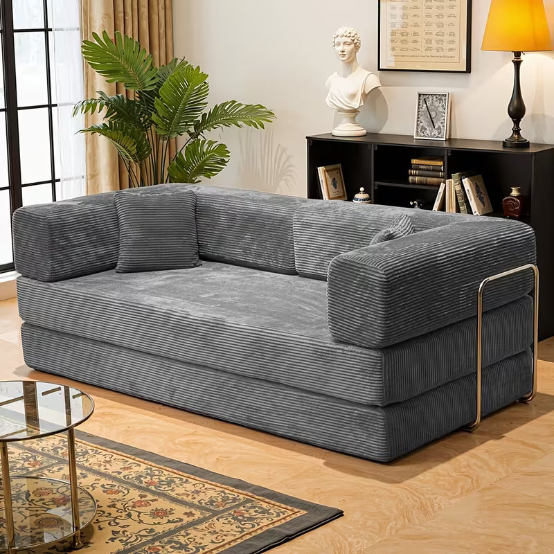 Folding Modular Convertible Sectional DIY Sofa Bed 
