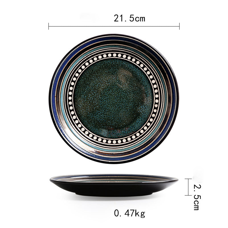 Japanese Ceramic Dinnerware Dish Plate