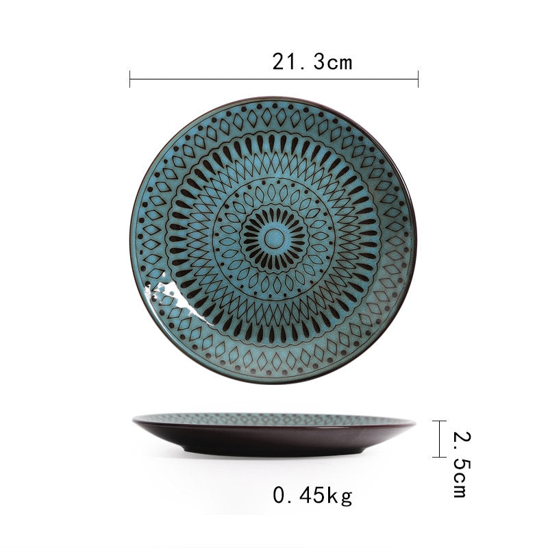 Japanese Ceramic Dinnerware Dish Plate
