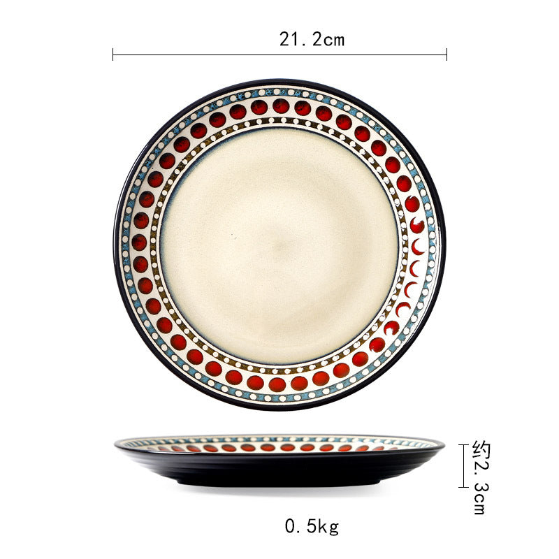 Japanese Ceramic Dinnerware Dish Plate