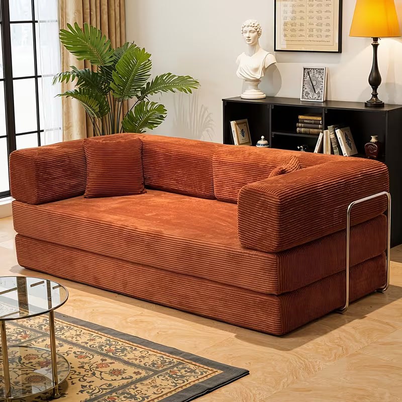 Folding Modular Convertible Sectional DIY Sofa Bed 