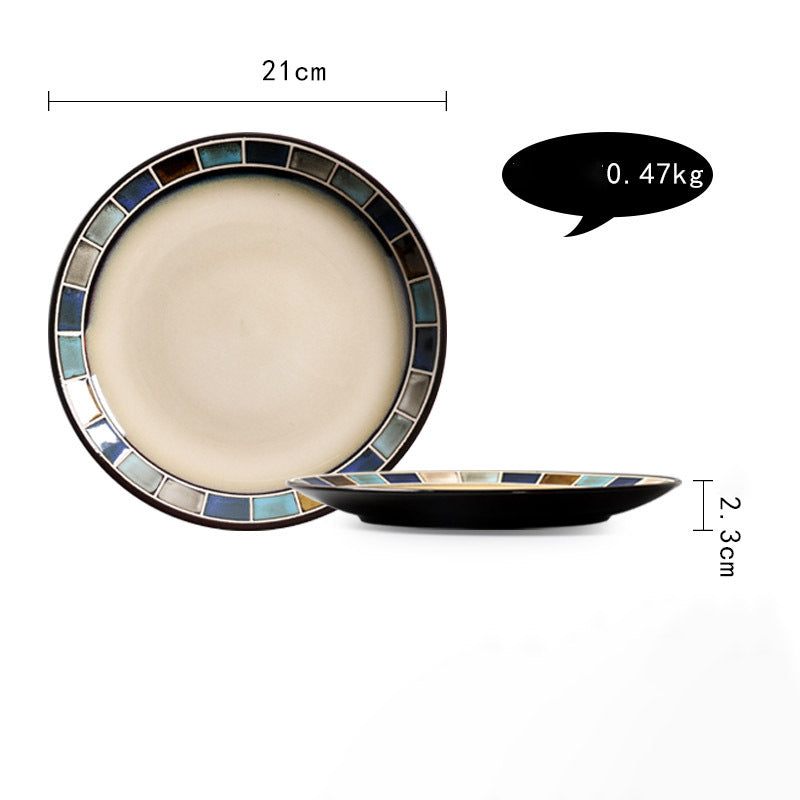 Japanese Ceramic Dinnerware Dish Plate