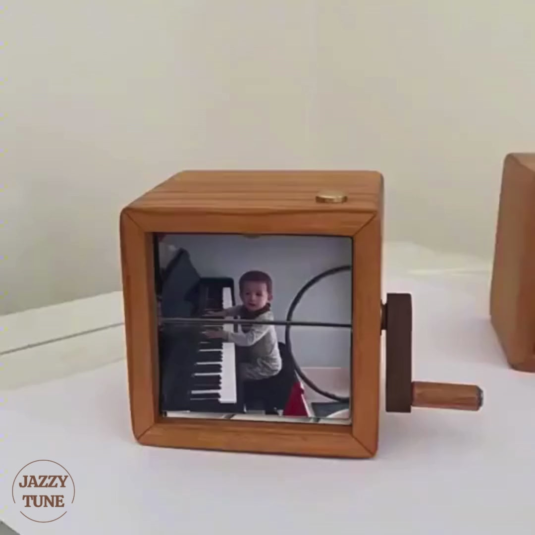 Personalized Photo Flip Book Frame with Light